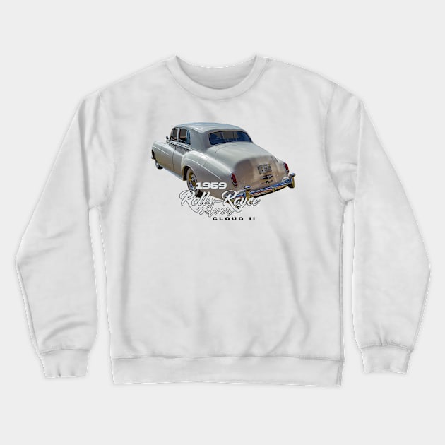 1959 Rolls-Royce Silver Cloud II Crewneck Sweatshirt by Gestalt Imagery